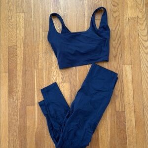 ThirdLove Navy Leggings and Top Set
